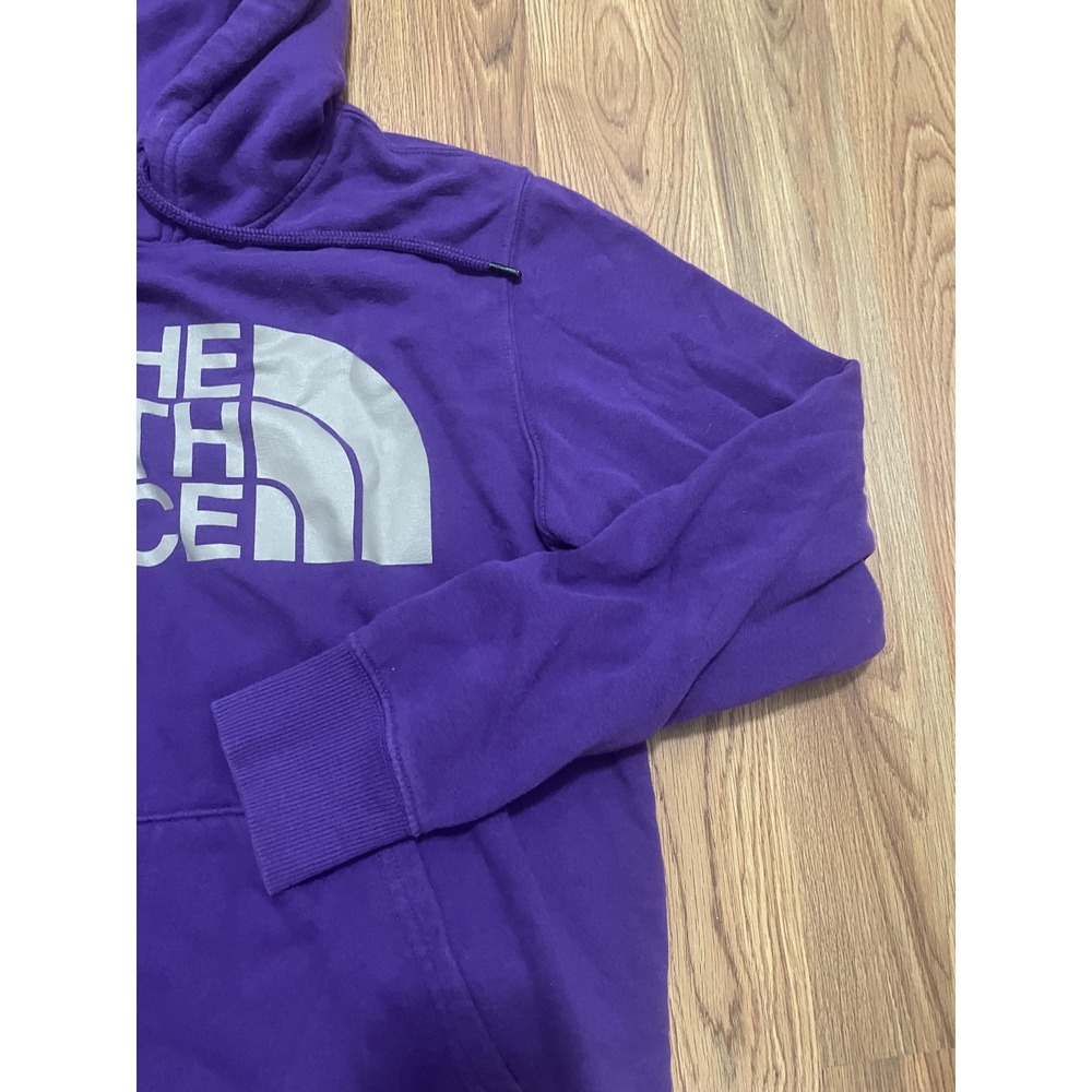 The North Face Hoodie Mens Small Pullover Big Logo Fleece Outdoor - Picture 5 of 10